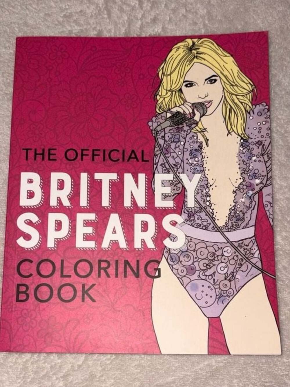 New Official Britney Spears Coloring Book by Ulysses Ulysses Press 2021